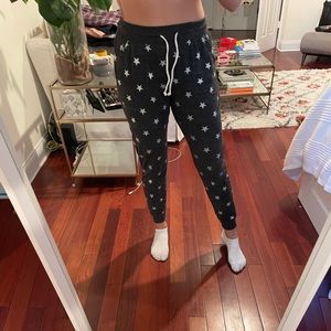 Alternative Earth Star Print Joggers, Medium